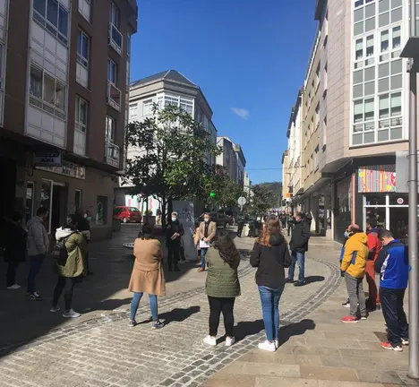 O BNG celebrou unha concentraci&oacute;n para informar sobre o proxecto de alta tensi&oacute;n que afecta a Arteixo.